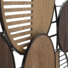 Boho Chic Wood and Metal Decorative Wall Panel 134x69cm Woody Sale