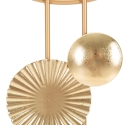 Goldy 3D Gold Metal Wall Decor Panel 80x49.5 cm On Sale