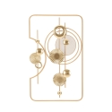 Goldy 3D Gold Metal Wall Decor Panel 80x49.5 cm Promotion