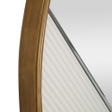 Round Wall Mirror 80cm with Gold Frame Tolosa Discounts