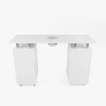 Manicure and nail reconstruction table with vacuum cleaner and drawers Tibi Measures