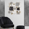 3D Abstract Geometric Style Decorative Panel "Square" On Sale
