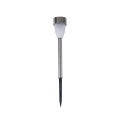 Set of 12 Stainless Steel Pathway Lights with Dusk Sensor Salto Promotion