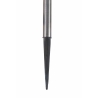 Set of 12 Stainless Steel Pathway Lights Ø5.5x39.5cm Silver Lunara Discounts