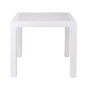 Varnu Square Outdoor Table, Rattan-Effect Plastic, 80x80 cm Bulk Discounts