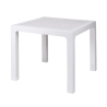 Varnu Square Outdoor Table, Rattan-Effect Plastic, 80x80 cm Characteristics