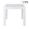 Varnu Square Outdoor Table, Rattan-Effect Plastic, 80x80 cm Promotion