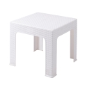 Zhorek Outdoor Low Table 43x43 cm in Rattan Effect Plastic Catalog