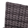 Rodi Outdoor Rattan Garden Set: Sofa, 2 Armchairs, Glass-Top Table Discounts