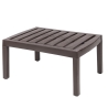 Outdoor Garden Lounge Set: Sofa, 2 Armchairs, Coffee Table, Wood Effect Fij Cost