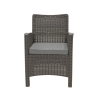 Garden Lounge Set: 2-Seater Sofa, Armchairs, Coffee Table, Rattan Effect, Malaga Choice Of