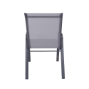 Modern Outdoor Garden Chair with Armrests Kirel Model