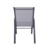 Modern Outdoor Garden Chair with Armrests Kirel Model