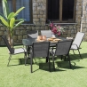 Modern Outdoor Garden Chair with Armrests Kirel On Sale
