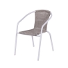 Tosai Woven Outdoor Chair with Armrests, Steel Frame Promotion