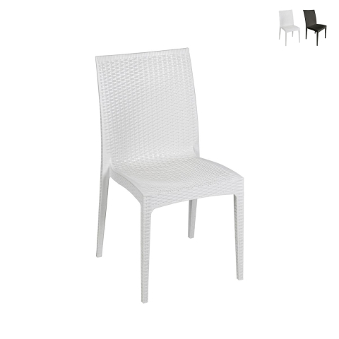 New Magic Rattan-Effect Polypropylene Garden Chair Promotion