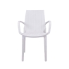 Paros Rattan-Effect Garden Chair with Armrests in Polypropylene Discounts