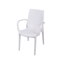 Paros Rattan-Effect Garden Chair with Armrests in Polypropylene Bulk Discounts