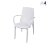 Paros Rattan-Effect Garden Chair with Armrests in Polypropylene Promotion