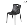 Magic Outdoor Garden Chair with Perforated Design in Polypropylene Promotion