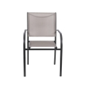 Hawaii Modern Stackable Outdoor Garden Chair with Armrests Discounts