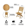 Bali Acacia Wood Folding Garden Chair Catalog