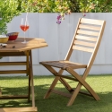 Bali Foldable Indoor/Outdoor Wooden Chair On Sale