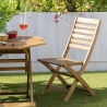 Bali Foldable Indoor/Outdoor Wooden Chair On Sale