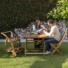 Bali Foldable Indoor/Outdoor Wooden Chair Sale