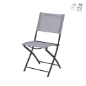 Maratea Outdoor Folding Chair with Iron Frame and Polyester PVC Promotion