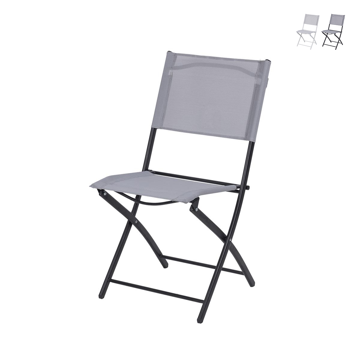 Maratea Outdoor Folding Chair with Iron Frame and Polyester PVC Promotion