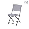 Maratea Outdoor Folding Chair with Iron Frame and Polyester PVC Promotion