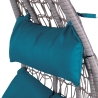 Nirel Steel Rocking Chair with Padded Cushion Sale