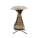 Malibù Steel Rocking Hammock Chair with Cushion and Sunshade Offers