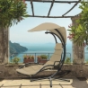 Malibù Steel Rocking Hammock Chair with Cushion and Sunshade Catalog