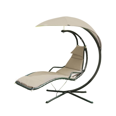 Malibù Steel Rocking Hammock Chair with Cushion and Sunshade Promotion