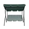 Javik 3-Seater Garden Swing with Sunshade Roof Catalog