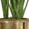 Set of 2 Gold Metal Planters for Plants Lumai Catalog