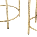 Set of 2 Gold Metal Planters for Plants Lumai Bulk Discounts