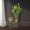 Set of 2 Gold Metal Planters for Plants Lumai On Sale