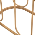 Boho Chic Metal Console Table with Rattan Top Samui Bulk Discounts