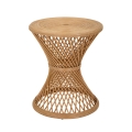 Teyra Boho Chic Round Rattan Coffee Table 56x48x48cm Promotion