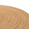 Teyra Boho Chic Round Rattan Coffee Table 56x48x48cm Sale