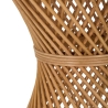 Teyra Boho Chic Round Rattan Coffee Table 56x48x48cm Discounts