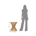 Teyra Boho Chic Round Rattan Coffee Table 56x48x48cm Catalog