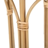 Panama Stand Round Plant Pot Holder with Metal and Rattan Base Discounts