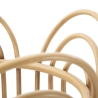 Round Metal and Woven Rattan Bamboo Plant Stand Panama Discounts