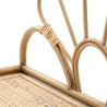 Panama Metal and Rattan Wall Shelf with Hanging Rod Catalog
