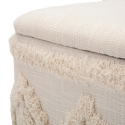 Damask Fabric Square Storage Ottoman 40x40cm Bulk Discounts