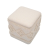 Damask Fabric Square Storage Ottoman 40x40cm Catalog